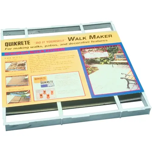 Walk Maker Series Building Form, 2 ft L Block, 2 ft W Block, Plastic, 80 lb, European Block Pattern
