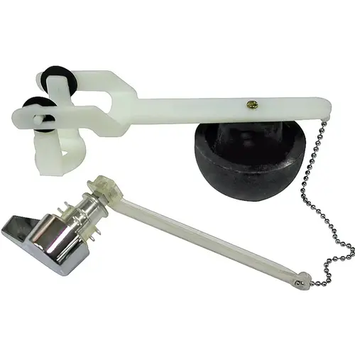 Eljer Toilet Flush Valve Assembly, For: Eljer Touch-Flush Unit Black/Silver/White