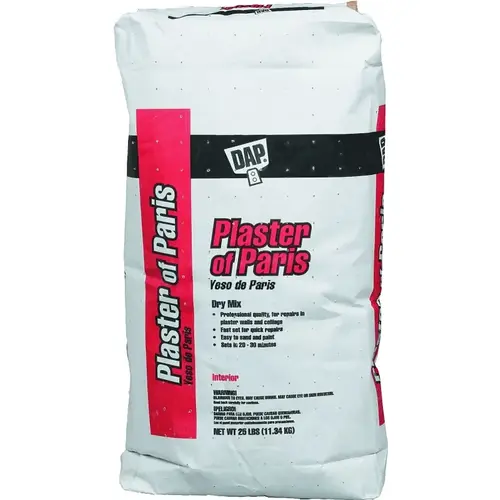 DAP Plaster of Paris (Dry Mix) White - 25 lbs
