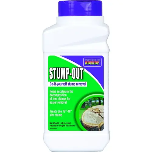 272 Stump Removal, Granules, White/Yellow, 1 lb Bottle