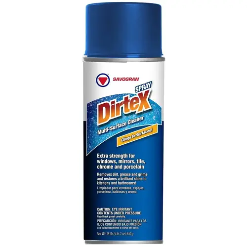 Savogran Cleaner, 18 oz Can, Liquid, Ammonia, Clear