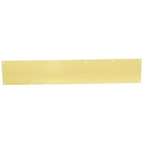 Kick Plate Bright Brass Finish Kick Plate Bright Brass Finish