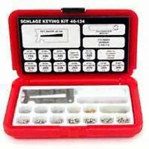 Basic Keying Kit In Plastic Case, Plastic Material, Blue Or Gold Finish, 8" Width, 12" Depth, 2.5" Height Basic Keying Kit In Plastic Case, Plastic Material, Blue Or Gold Finish, 8" Width, 12" Depth, 2.5" Height
