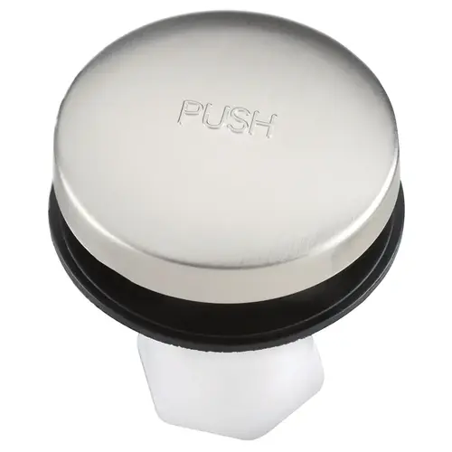 Tub Drain Stopper, Brushed Nickel, For: Tub Drains Tub Drain Stopper, Brushed Nickel, For: Tub Drains