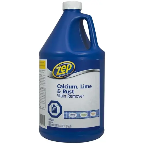 Calcium/Lime/Rust Cleaner, 1 gal, Liquid, Pungent, Light Yellow - pack of 4 Calcium/Lime/Rust Cleaner, 1 gal, Liquid, Pungent, Light Yellow - pack of 4