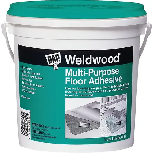 Weldwood 1 Gal Multi-Purpose Floor Adhesive - pack of 4