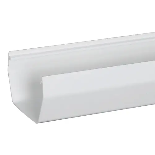 Amerimax T0573 5 In. Contemporary White Vinyl Gutter 10 Ft. 5 In. Contemporary White Vinyl Gutter 10 Ft.