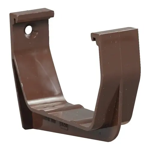 Amerimax T1519 Exterior Hook Bracket 5.75" H X 3.25" W X 5" L Brown Vinyl U Brown Exterior Hook Bracket 5.75" H X 3.25" W X 5" L Brown Vinyl U Brown