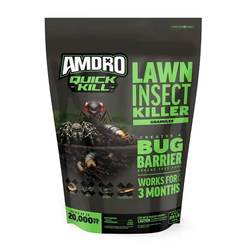 QUICK KILL 100527997 Lawn Insect Killer, 20 lb Bag