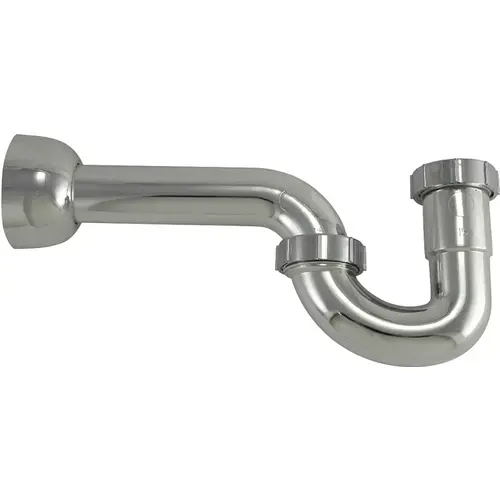 P-Trap, 1-1/4 in, Plastic Chrome Plated P-Trap, 1-1/4 in, Plastic Chrome Plated
