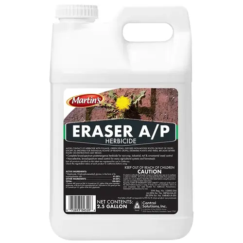 Herbicide Eraser A/P Vegetation Concentrate 2.5 gal Clear