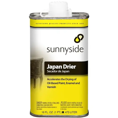 Sunnyside Fastest Drying Solvent Japan Drier Sixteen Ounce