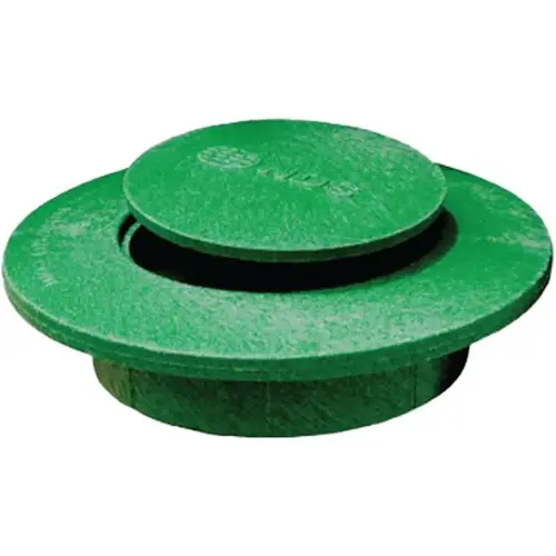 3 In. or 4 In. Green Plastic Replacement Emitter Lid