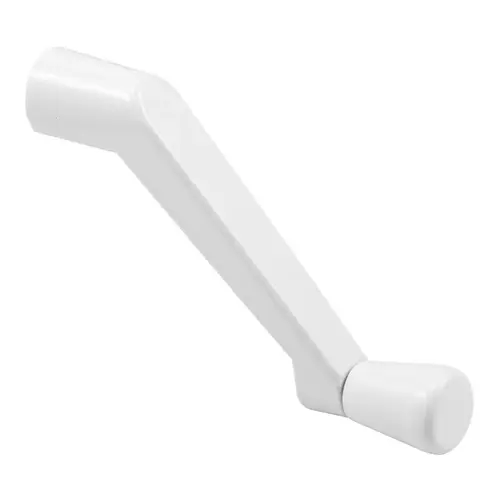 TH 22007 Crank Handle, Zinc, Enamel-Coated White TH 22007 Crank Handle, Zinc, Enamel-Coated White