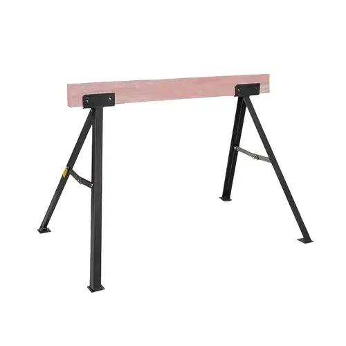 Folding Sawhorse 27" H Adjustable 1000 lb. cap. 1 Blue