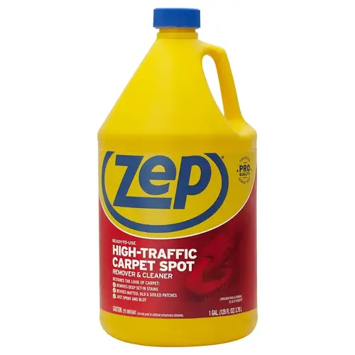 High-Traffic Carpet Spot Remover and Cleaner, 1 gal, Bottle High-Traffic Carpet Spot Remover and Cleaner, 1 gal, Bottle