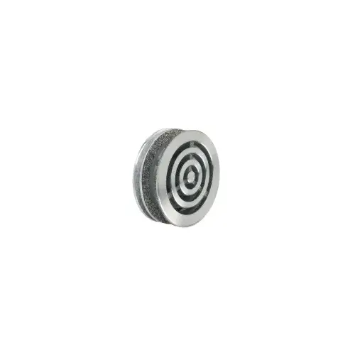 Brushed Stainless Steel 6" Round Level 3 Bullet Resistant Speak-Thru Brushed Stainless Steel 6" Round Level 3 Bullet Resistant Speak-Thru
