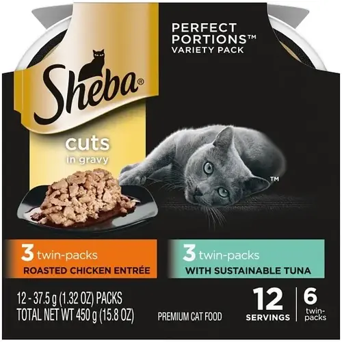 Perfect Portion Mixed Cuts Chicken & Tuna Wet Cat Food Perfect Portion Mixed Cuts Chicken & Tuna Wet Cat Food