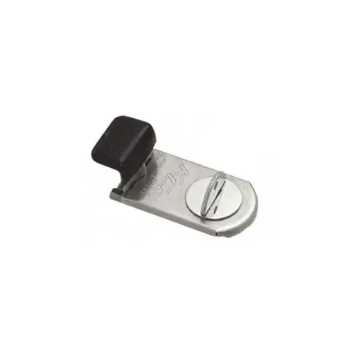 Chrome SlideGuard Thumbturn 'Z' Door Lock for Glass, Metal and Plexi