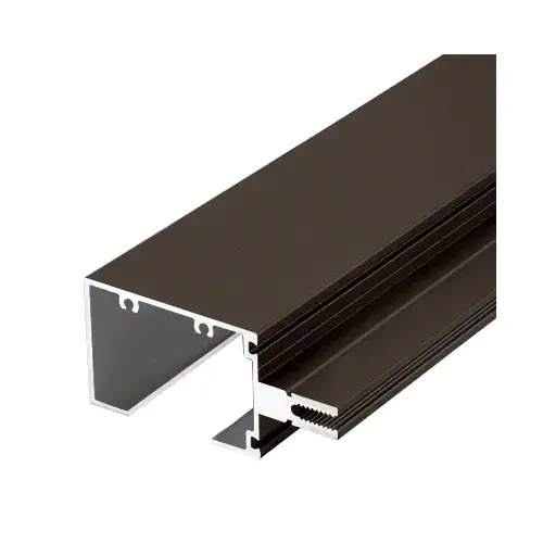 2-7/8" Perimeter Mullion for Screw Spline and Multi-Lite Units, Bronze Black Anodized - 24'-2" Stock Length 2-7/8" Perimeter Mullion for Screw Spline and Multi-Lite Units, Bronze Black Anodized - 24'-2" Stock Length