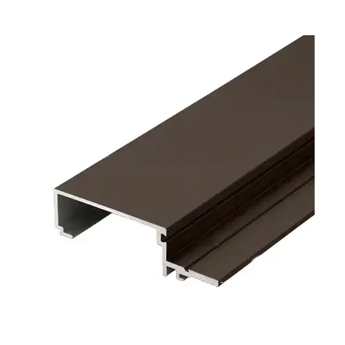 2-7/8" Male Split Mullion for Screw Spline Assembly, Bronze Black Anodized - 24'-2" Stock Length 2-7/8" Male Split Mullion for Screw Spline Assembly, Bronze Black Anodized - 24'-2" Stock Length