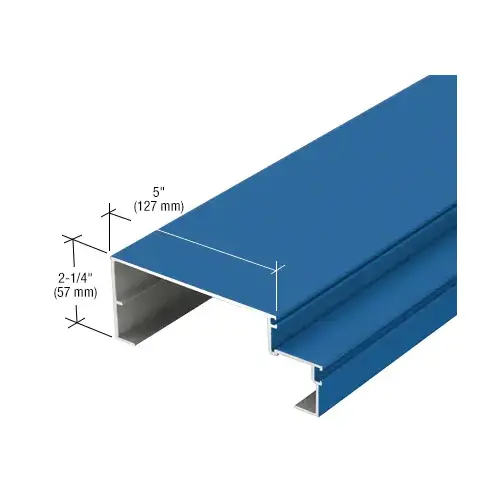 5" Sill Mullion Shear Block Assembly, Custom Paint - 24'-2" Stock Length 5" Sill Mullion Shear Block Assembly, Custom Paint - 24'-2" Stock Length