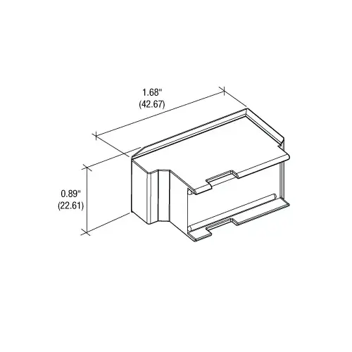 StormWall XL Captured Mullion End Dam - Pk/50 Black