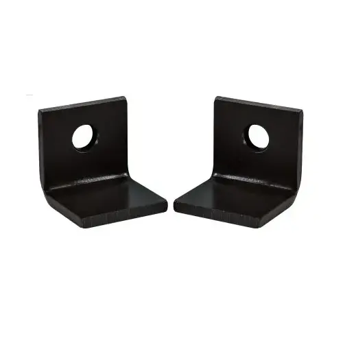 Door Stop with Cushion for 142 Track Mill Finish Stainless Steel Finish