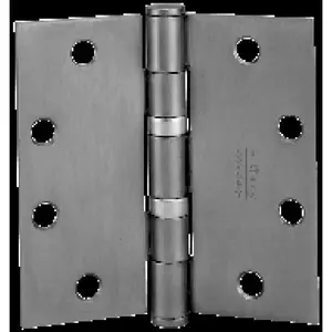 McKinney TA27145P 5" x 5" Square Corner Standard Weight 5 Knuckle Ball Bearing Hinge # 56120 Prime Coat Finish