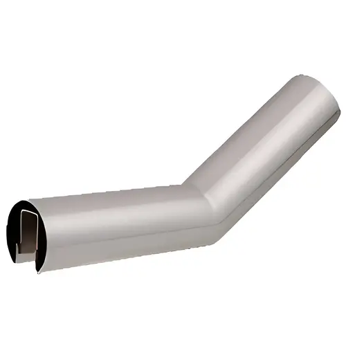 Polished Stainless 35 Degree Lower Incline Corner for 3-1/2" Diameter Railing Polished Stainless 35 Degree Lower Incline Corner for 3-1/2" Diameter Railing