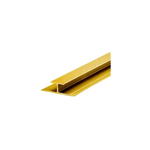 Gold Anodized Aluminum Divider Bar 4" Sample Gold Anodized Aluminum Divider Bar 4" Sample