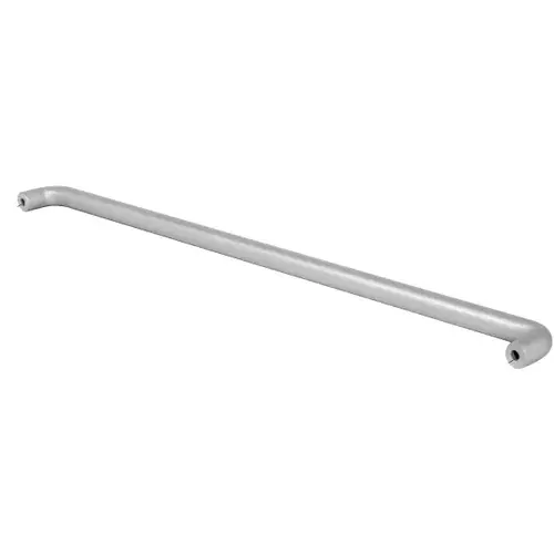 Clear Anodized Astral II Solid Push Bars for 36" Single Acting Offset Door