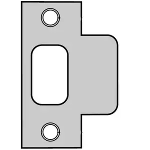 Kwikset 83028-514 T Strike Iron Black Finish