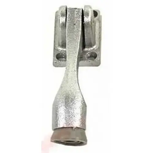 5" Kick Down Door Holder Aluminum Finish 5" Kick Down Door Holder Aluminum Finish