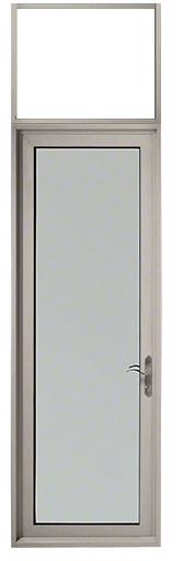 CRL-U.S. Aluminum TND91511R0 Clear Anodized Series 900 Terrace Door Transom Hinge Right Swing Out