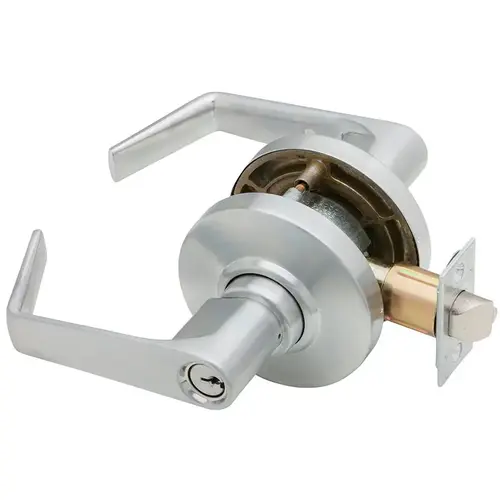 AL53PD Saturn Entrance Lock, Satin Chrome