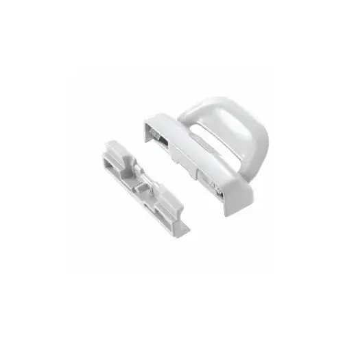 White Sash Lock and Keeper for Milgard Windows White Sash Lock and Keeper for Milgard Windows