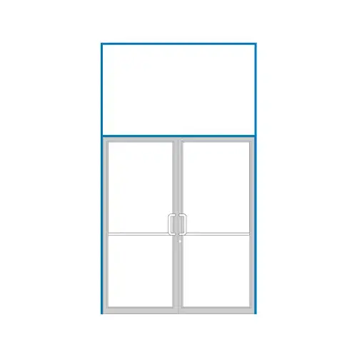 Custom Size Custom Paint Series 451 Tubular Offset Pivot Transom Frame Complete (2FT) Custom Size Custom Paint Series 451 Tubular Offset Pivot Transom Frame Complete (2FT)