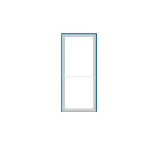 Custom Size Bone White KYNAR Paint Series 451 Tubular Center Hung Up and Over Frame Complete (1F) Custom Size Bone White KYNAR Paint Series 451 Tubular Center Hung Up and Over Frame Complete (1F)