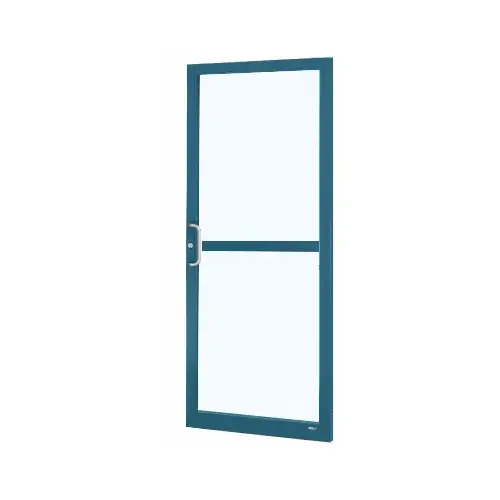 Custom KYNAR Paint Custom Single Series 250 Narrow Stile Geared Hinge Entrance Door With Panic for Surface Mount Door Closer Custom KYNAR Paint Custom Single Series 250 Narrow Stile Geared Hinge Entrance Door With Panic for Surface Mount Door Closer