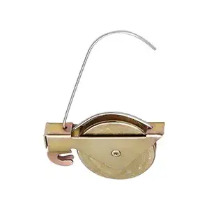 CRL KDEX20R 1-1/4" Steel Ball Bearing Center Groove Sliding Screen Door Spring Tension Roller, Fits KDEX20 Series KD Screen Doors, Durable Steel Wire Spring, Snap-On Installation