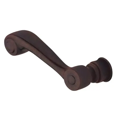 Single Left Hand Estate Lever Minus Rosettes Distressed Venetian Bronze Single Left Hand Estate Lever Minus Rosettes Distressed Venetian Bronze