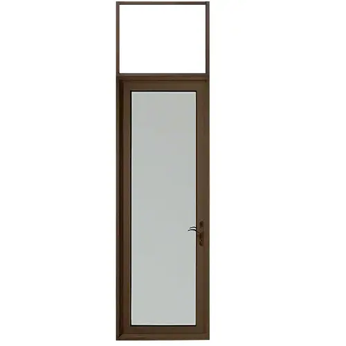 Custom Series 925 Class l Bronze Black Anodized Hinged Right Swing Out Patio Single Door with 10" Bottom Rail and Low Profile Threshold Custom Series 925 Class l Bronze Black Anodized Hinged Right Swing Out Patio Single Door with 10" Bottom Rail and Low Profile Threshold