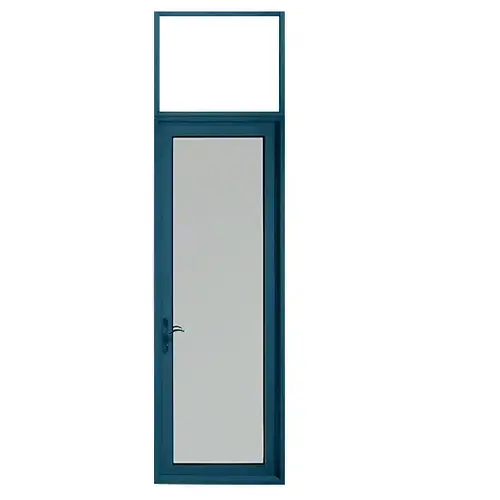 Custom KYNAR Paint Series 925 Hinged Left Swing Out Patio Single Door with 10" Bottom Rail and Low Profile Threshold Custom KYNAR Paint Series 925 Hinged Left Swing Out Patio Single Door with 10" Bottom Rail and Low Profile Threshold