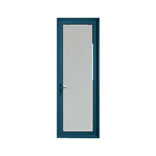 Custom Series 900 Custom Paint Hinged Right Swing In Terrace Single Door with 3-3/4" Bottom Rail and Standard Threshold