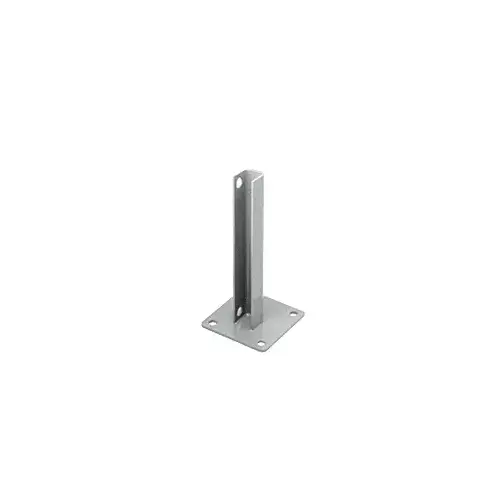 Metallic Silver AWS Steel Stanchion for 180 Degree Round or Rectangular Center or End Posts Metallic Silver AWS Steel Stanchion for 180 Degree Round or Rectangular Center or End Posts