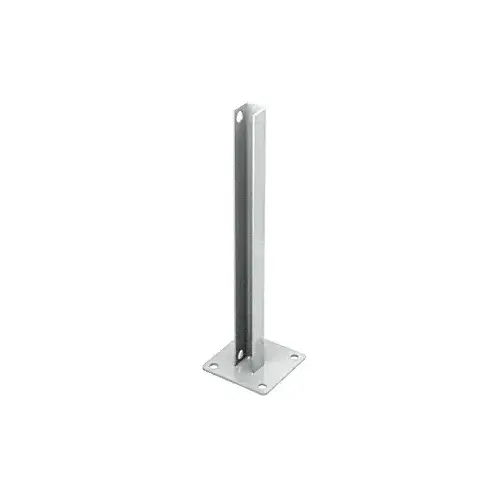 Metallic Silver AWS Steel Stanchion for 135 Degree Rectangular Center Posts Metallic Silver AWS Steel Stanchion for 135 Degree Rectangular Center Posts