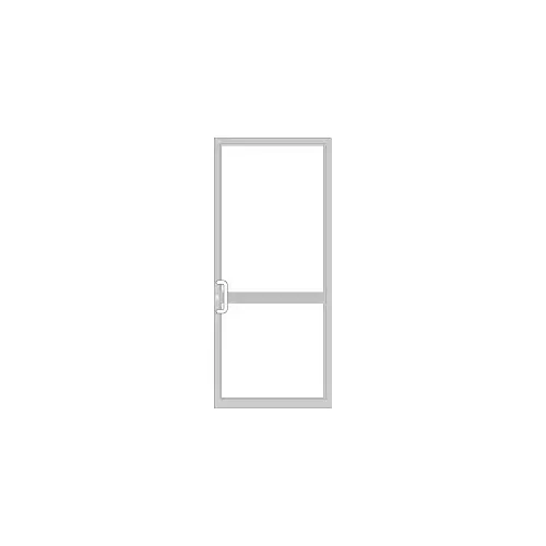 IG600 Series White KYNAR Paint Custom Up/Over Door Frame for Geared Hinged, CVR Panic Strike, and Overhead Concealed Closer IG600 Series White KYNAR Paint Custom Up/Over Door Frame for Geared Hinged, CVR Panic Strike, and Overhead Concealed Closer