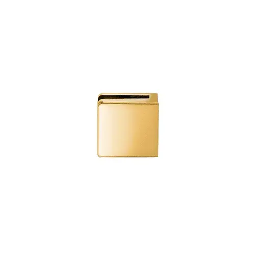 Gold Plated Z-Series Square Type Flat Base Zinc Clamp for 1/2" Glass Gold Plated Z-Series Square Type Flat Base Zinc Clamp for 1/2" Glass