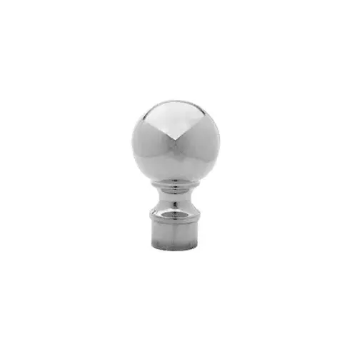 Polished Stainless Ball End Cap for 1-1/2" Tubing Polished Stainless Ball End Cap for 1-1/2" Tubing